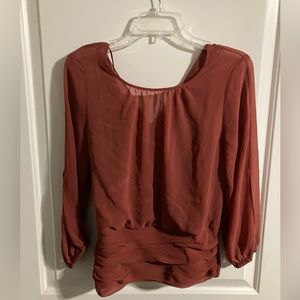 WHITE HOUSE BLACK MARKET Blouse, Size 4